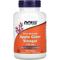 Now Appelciderazijn, extra sterk 750 mg 180 Pc