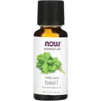 Now , Essentiële Olien, Basilicum, 1 fl oz (30 ml)