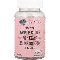 Elämän puutarha,Garden of Life - Mykind Organics Appelciderazijn met Probiotica - 60 Veganistische Gummies