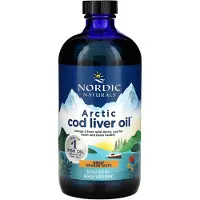 Nordic Naturals , Arctische Kabeljauw Leverolie, Oranje, 16 fl oz (473 ml)