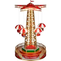 Luville Christmas fairground attraction adapter included h44,5xd24,5 cm