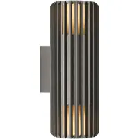 Nordlux Buitenverlichting , Aludra Double, dimbare, Zwart, Aluminium