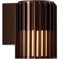 Nordlux Aludra LED Wandlamp | 1x E27 Max 15W | ip44 | Dimbaar | Bruin