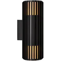 Nordlux Wandlamp E27 | Up & Down | Aludra | IP54 | Zwart