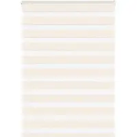 vidaXL Zebra rolgordijn 115x100 cm stofbreedte 110,9 cm marmerbeige