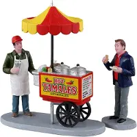 Lemax Tamale Cart Set Van 2 General Collection 2023