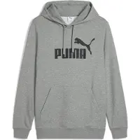 Puma Sportsweatshirt 'ESS No. 1' grijs gemêleerd / zwart
