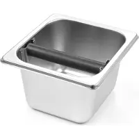Hendi Afklopbak GN – Verwijderbare klopstang – Roestvast staal – 176x162x100 mm