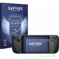 Savvies - Glas Screenprotector voor Valve Steam Deck / OLED - Gehard Beschermglas 9H