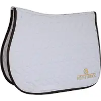 Kentucky Horsewear Horsewear - Zadeldek - Wit - Met Logo