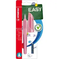 Stabilo EASYbuddy Pastel - Ergonomische Vulpen - Roze - Standaard M Punt Voor Rechtshandigen