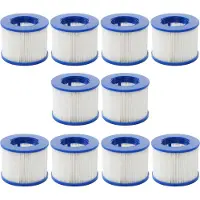 Mendler Waterfilter voor Whirlpool -E32, vervangingsfilterpatroon lamellenfilter, accessoires ~ 10 stuks