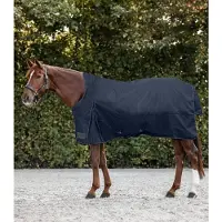 Waldhausen Nordic Hoge nek 200 gr - Winterdeken - Paardendeken - 165/215 - Blauw