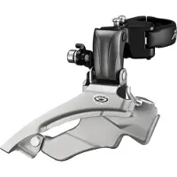 Shimano Voorderailleur Altus M371 3x9s 66-69 Zwart/zilver