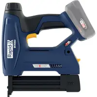 Rapid BTX553 snoerloze tacker, LCD-display, LED-werklamp vooraan, 6-traps aandrijfkracht, zonder oplaadbare batterij