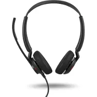Jabra Engage 50 II On Ear headset Kabel Stereo Zwart Telefoon