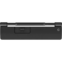 Contour Design RollerMouse Pro WL Slim WR veganistisch leer (Draadloze), Muis, Zwart