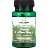 Swanson Health - Volledig Spectrum Groene Koffiebonen, 400 mg - 60 Capsules