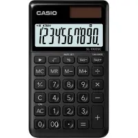 Casio Zakrekenmachine SL-1000SC-BK 10-cijferige display Zwart