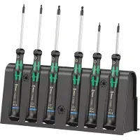Wera 2052/6 Schroevendraaierset Elektronica en fijnmechanica 6-delig Inbus