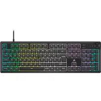 Corsair K55 Kern RGB (NL, Bedraad), Toetsenbord, Zwart