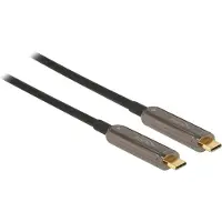 DeLOCK Actieve Optische USB-C Videokabel 4K 60 Hz 15 m