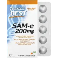 Doctors Best - SAM-e, 200 mg - 60 tabletten