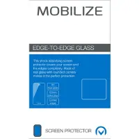 Mobilize Edge-To-Edge Glass Screen Protector Apple iPhone 6 Plus/6S Plus White Full Glue