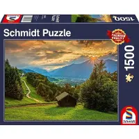Schmidt Spiele 4058970, 1500 stukjes, Landschap