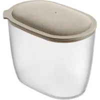 SmartaSaker Voorraadpot Koziol Connect Ovaal 1,4 liter Bruin