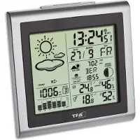 TFA-Dostmann LARGO 35.1145.54 Draadloos weerstation Verwachting voor 12 uur Aantal sensoren max.: 3