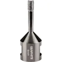 Kippers Rijssen Diamantboor 6mm M14 met Koeling Kern