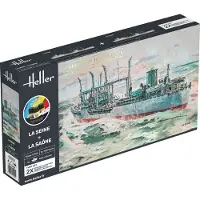 Heller Modelbouwpakket Militaire voertuigen - 55050 La Seine + La Saone - Twinset Schepen - Starter Kit Plastic - 1:400 - Modelbouw