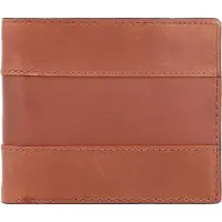 Fossil Portemonnee Everett Large Coin Pocket Bifold Medium Brown Bruine