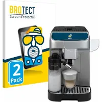 BROTECT - Screenprotector voor DeLonghi Magnifica Plus - Folie Beschermfolie matte 2 Stuks