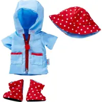 Haba Puppenkleidung - 30 cm - Regenzeit - - One Size - Puppenkleidung