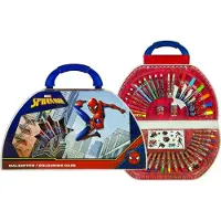Marvel Spiderman kleurkoffer 51dlg