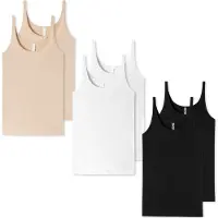Schiesser 2 PACK Top hemdjes 95/5 - Dames Onderhemd - wit