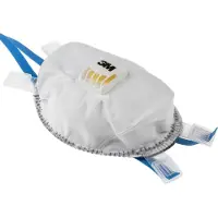 3M 8825+ Fijnstofmasker met ventiel FFP2 D 5 stuk(s) EN 149:2001, EN 149:2009 DIN 149:2001, DIN 149:2009