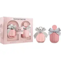 Women secret Rose Seduction Cadeau Coffret voor Vrouwen van 2 Artikelen met een Eau de Parfum van 100ml en een Lichaamsmelk van