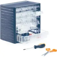 Treston onderdelenkast serie 290C, 16 schuifladen
