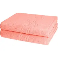 Ross Dames en Heren 2 X douchedoek - Als set Cashmere feeling