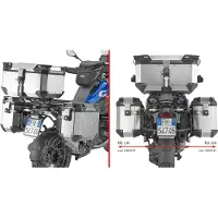 Givi Cam-Side-Zijdrager OUTBACK BMW R1300GS oranje
