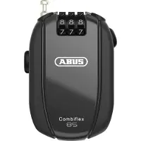 ABUS Compact kabelslot - Zelf-oprolbaar - Cijfercode instelbaar - 85 cm - Zwart