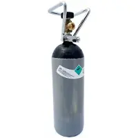 Ich-zapfe Stikstof fles (N2), 2L, met flessenhouder