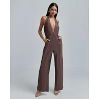 BWLDR Jumpsuit 'Mel' framboos