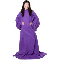 Snuggie Original - Blanket Fleece - met mouwen - paars