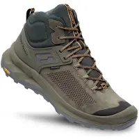 Grisport Discovery Mid groen wandelschoenen uni