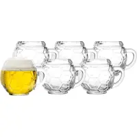 Stölzle Bierkrüge Fußball 400 ml Set van 6