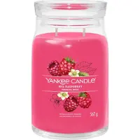 Yankee candle - Red Raspberry Large Jar Geurkaars - 90 branduren - twee lonten